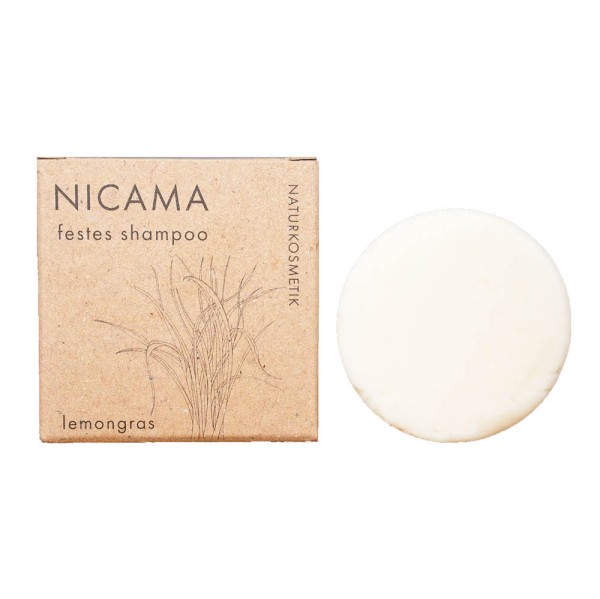 NICAMA Festes Shampoo Lemongras