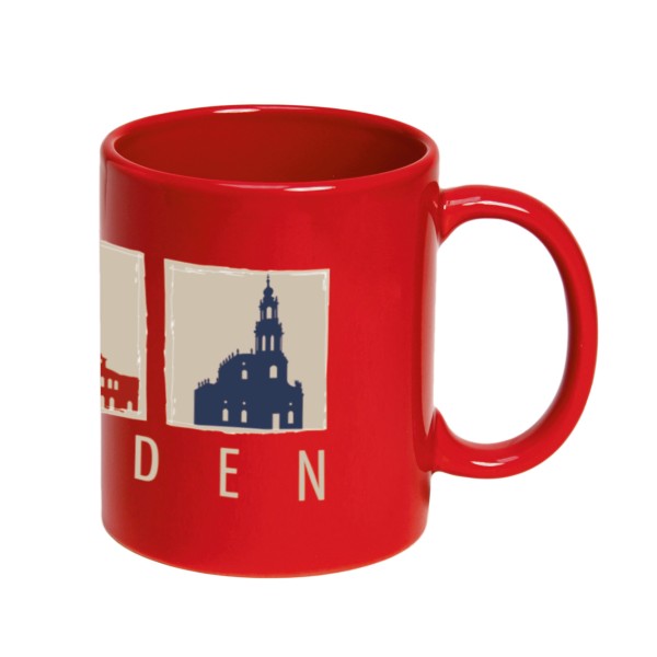 Becher Dresden 3er Ansicht