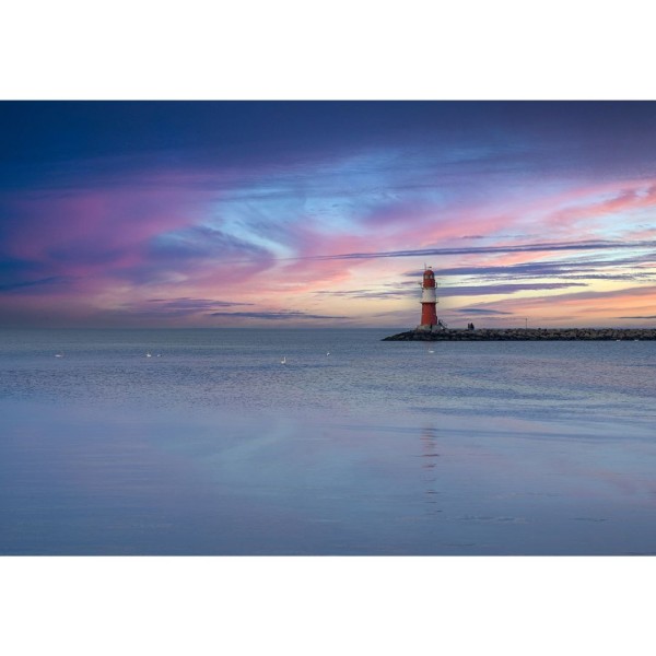 Wandbild Ostsee - Der Rote Leuchtturm (Motiv DMOS17)