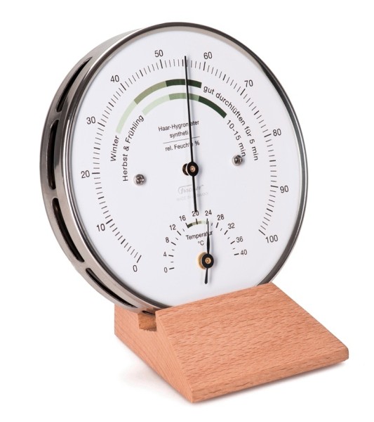 Wohnklima- Hygrometer mit Thermometer