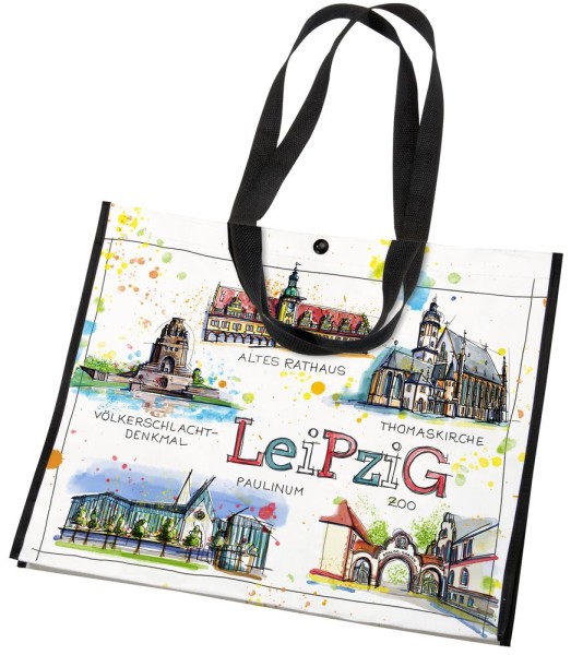 Leipzig - Fineart: PET-Tasche