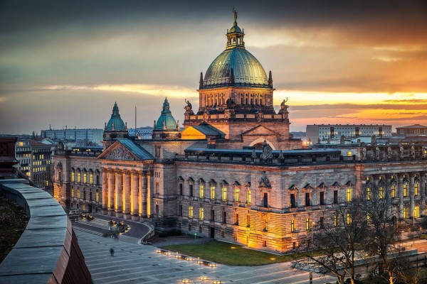 Wandbild Leipzig - Bundesverwaltungsgericht (Motiv PK25)