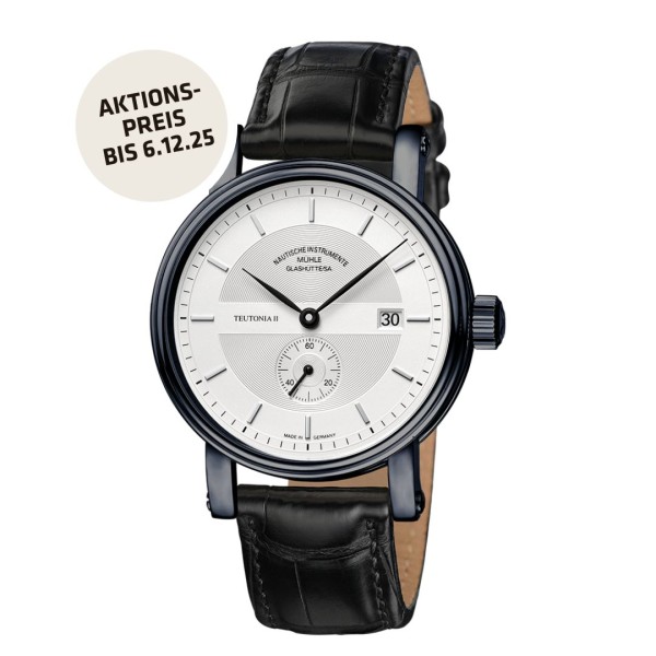 Mühle-Glashütte - Armbanduhr - Teutonia II Kleine Sekunde - Midnight