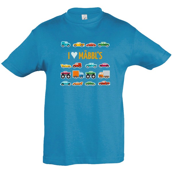 Kinder-T-Shirt I love Mäbbl´s