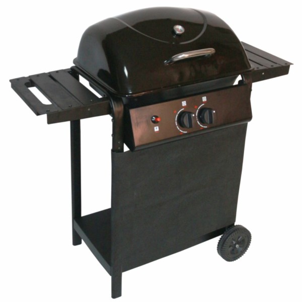 Gasgrill mit mechanischer Piezo Zündung - 2-flammig