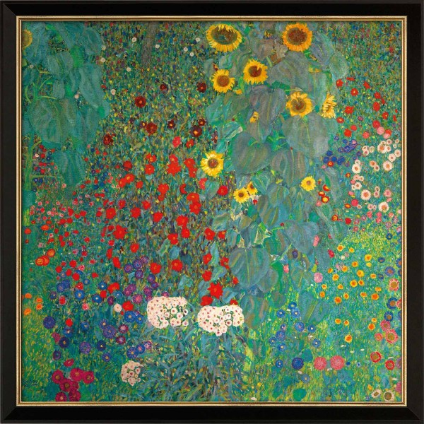 Gustav Klimt: Bild Bauerngarten mit Sonnenblumen (um 1907)