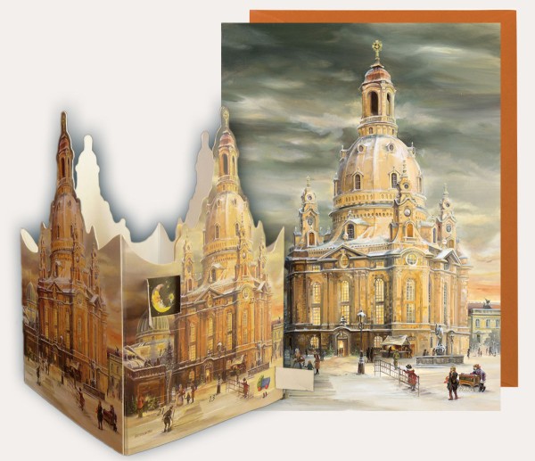 Tisch-Adventskalender - Dresdner Frauenkirche Neu