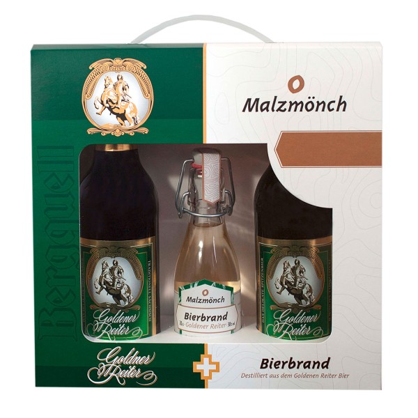 Malzmönch-Set - Goldener Reiter - Bier & Bierbrand