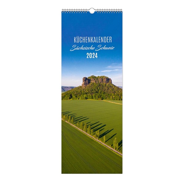 Küchenkalender 2024 - Sächsische Schweiz - 15 x 40 cm