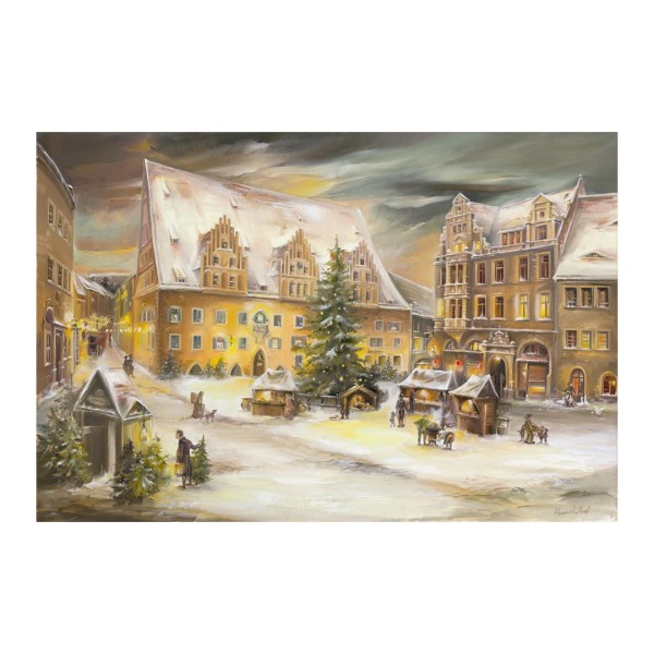 Bilder-Adventskalender - Meißen Rathaus