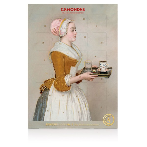 Adventskalender Schokoladenmädchen - Sonderedition - Gemäldereihe - CAMONDAS