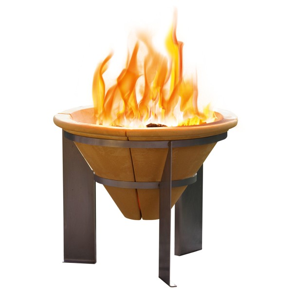 Feuerspeicher Feuerschale - Outdoor - wärmespeichernde CeraFlam® Feuerkeramik
