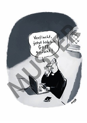 Postkarte "Gott"