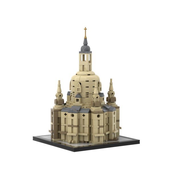 BRIXIES Frauenkirche - klein - Bausatz mit 374 Steinen