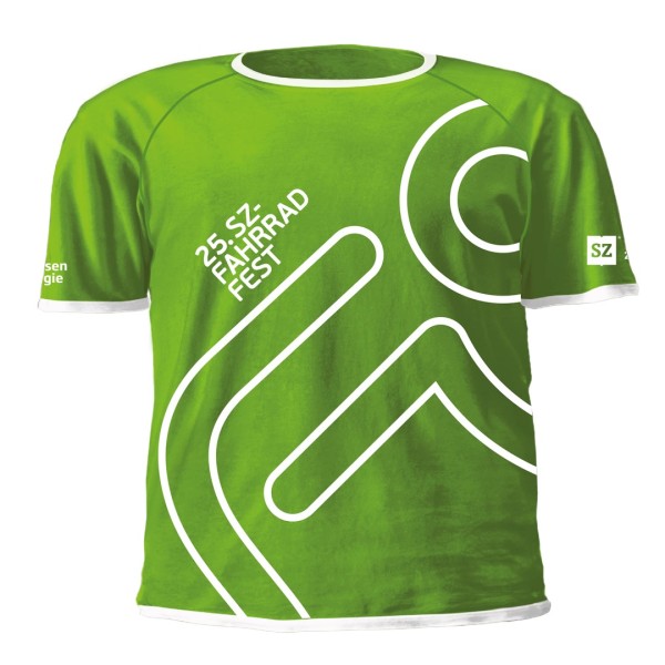 Kinder-T-Shirt SZ-Fahrradfest 2021 – Motiv: 25. SZ-Fahrradfest