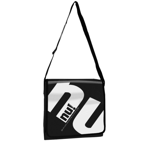 Tasche aus LKW-Plane Nu! schwarz/klein
