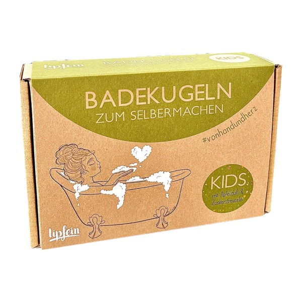 lipfein - Badekugeln für Kids - zum Selbermachen