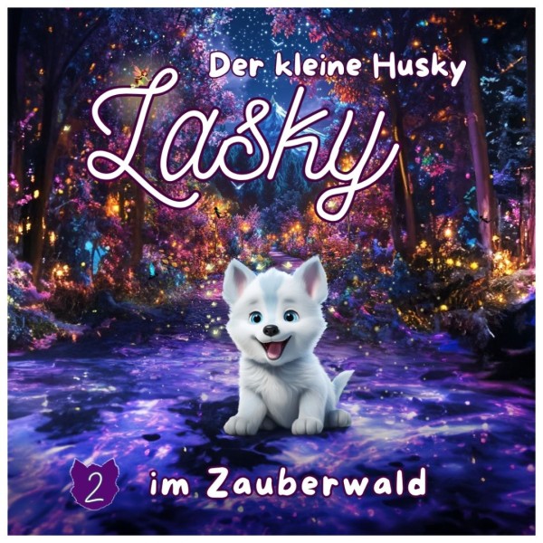 Der kleine Husky Lasky - Im Zauberwald - Nr. 2 - Interaktives Kinderbuch