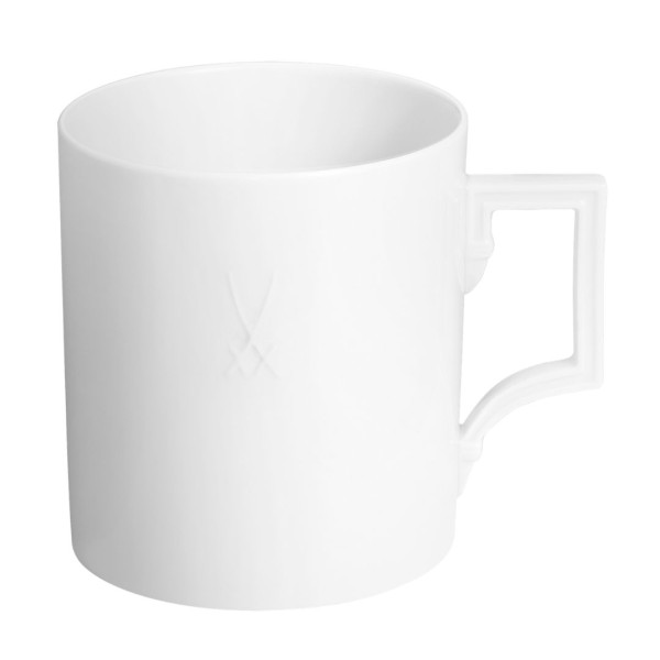 Henkelbecher, Reliefschwert, Form "Berlin", Weiß, V 0,25 l