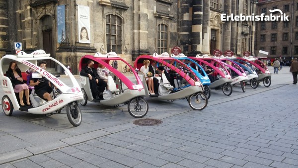 Rikscha selber fahren in Dresden