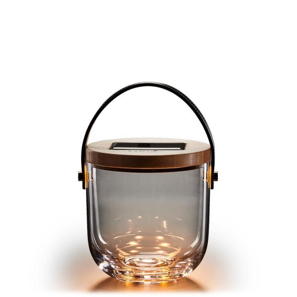 Krinner Lumix LED-Deko-Glas mit Solarpanel - BASIC