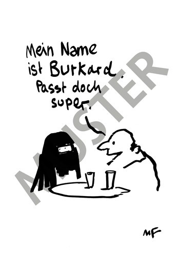Postkarte Passt