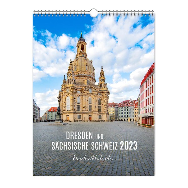 Einschreibekalender 2023 - Dresden und Sächsische Schweiz - 30 x 40 cm