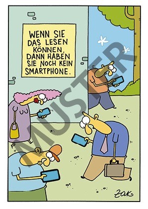 Postkarte Smartphone