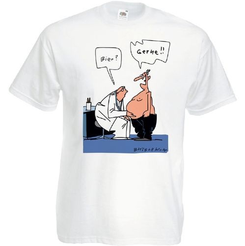 Herren-Shirt Bier?-Gerne!