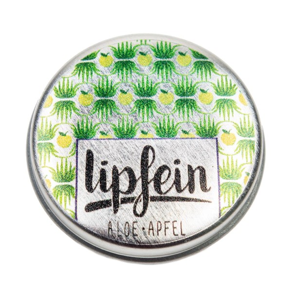 lipfein - Duobalsam Aloe-Apfel - rund