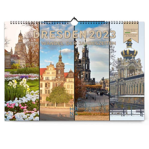 Kalender 2023 - Dresden im Wandel der Jahreszeiten