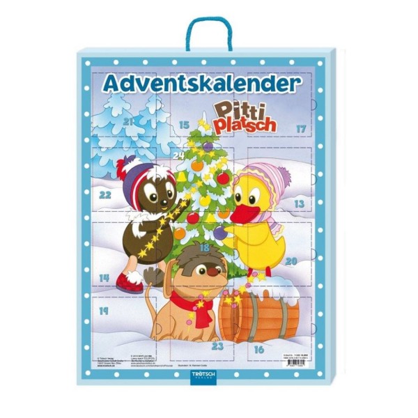 Adventskalender Pittiplatsch - Mini-Bücher