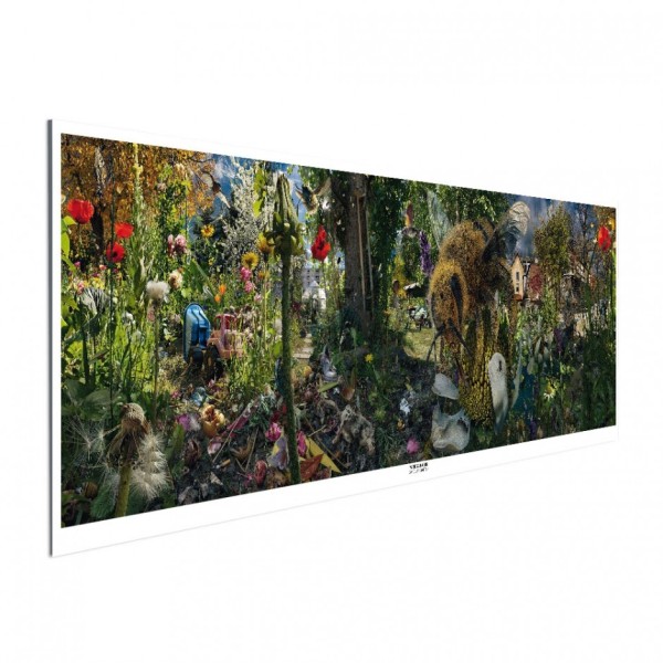 CAROLAS GARTEN Panoramaposter ASISI Panoramen Kunst