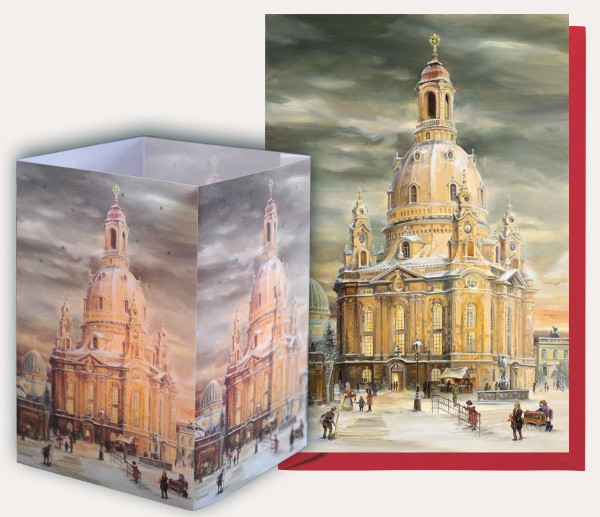 Laternengrüße - Dresdner Frauenkirche Neu