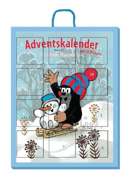 Adventskalender Maulwurf - Mini-Bücher