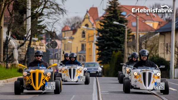 HotRod Stadtrundfahrt in Dresden all inclusive