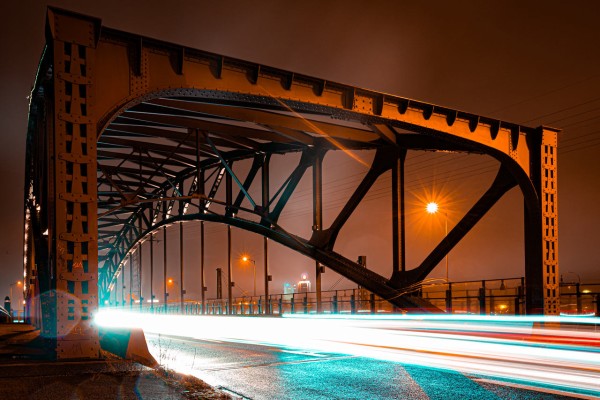 Wandbild Leipzig - Brandenburger Brücke (Motiv FW04)