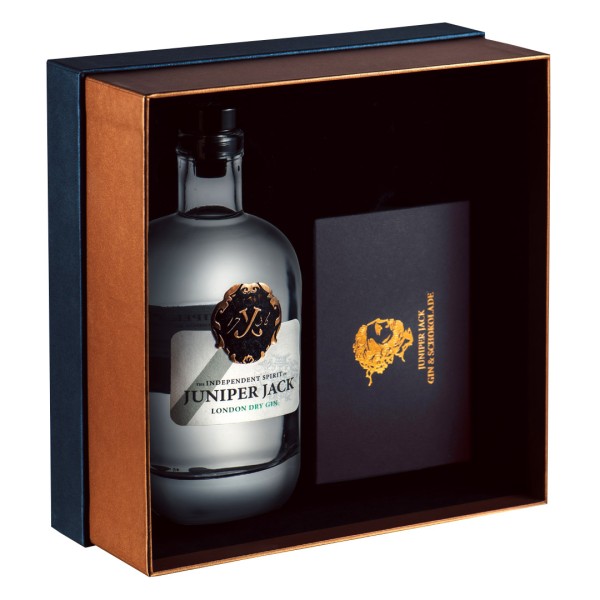 Juniper Jack - Gin & Schokolade Geschenk-Set - XL