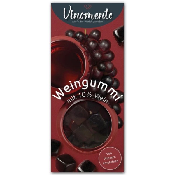 Weingummi Vinomente Rotwein