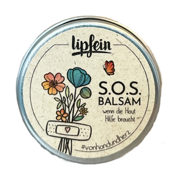 lipfein - SOS-Balsam - Alltagshelfer bei Schürfwunden & Insektenstichen