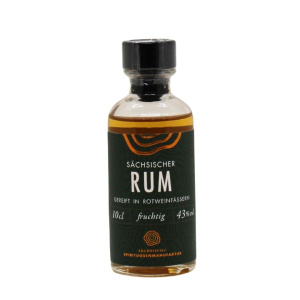 Sächsischer Rum - 100 ml - gereift in Rotweinfässern