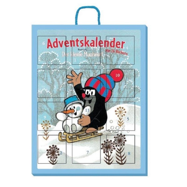 Adventskalender Maulwurf - Mini-Bücher
