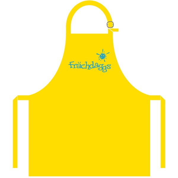 Kinderschürze "Frächdaggs"