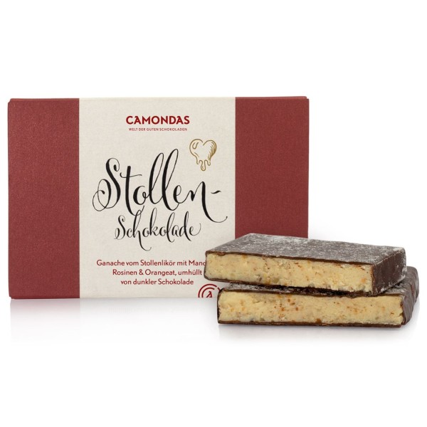 CAMONDAS Stollenschokolade - mit Alkohol