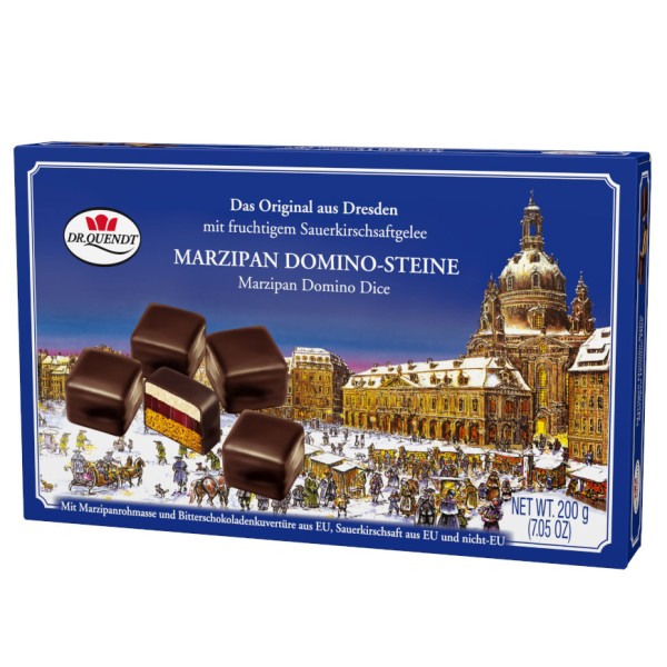 Dr. Quendt Dresdner Marzipan-Dominosteine - 200 g
