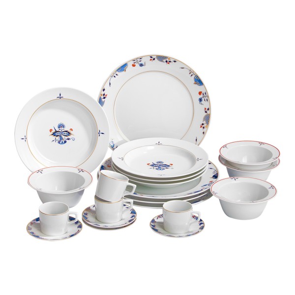 Meissen - Speise-Set "Noble Blue", 20-tlg.