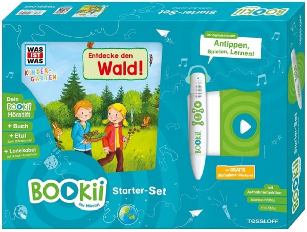 BOOKii® Starter-Set WAS IST WAS Kindergarten Entdecke den Wald