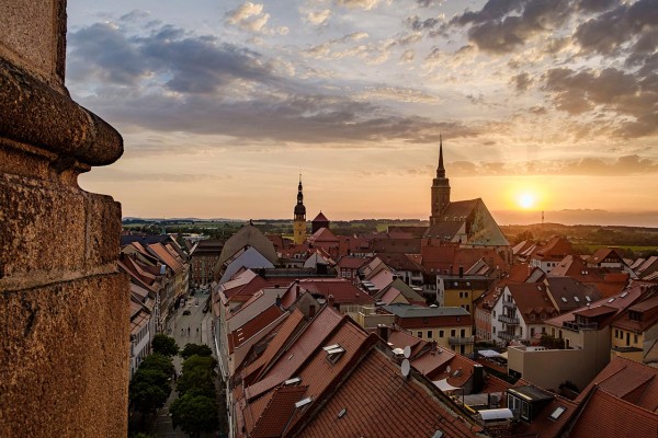 Wandbild Bautzen - Blick vom Reichenturm (Motiv DB01_BZ)