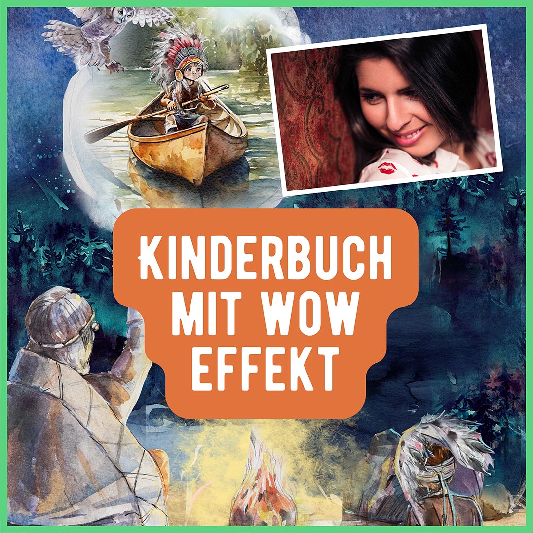 Buch AKAI und die zwei Wölfe - Kinderbuch mit Wow-Effekt