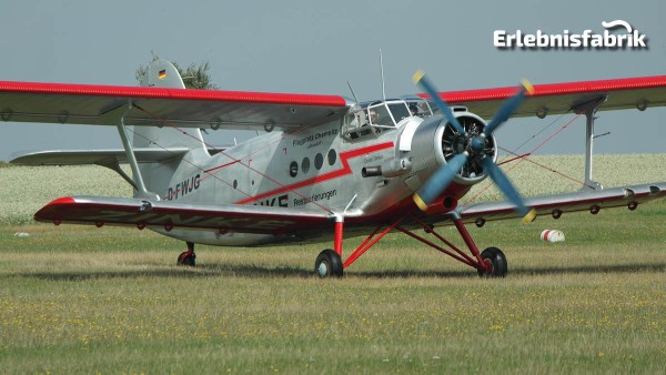 Rundflug im Doppeldecker AN2 in Jahnsdorf